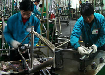 КитайАлюминиевая рамка велосипедакомпания