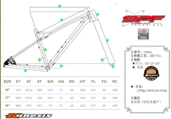 СК дизайн картины Роунтинг внутреннего кабеля рамки горного велосипеда Хардтайл изготовленный на заказ
