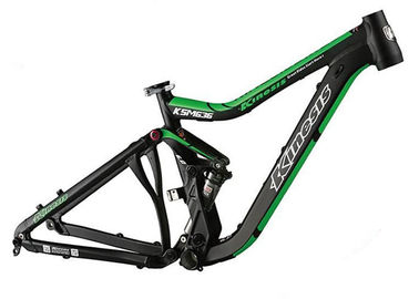Китай Алюминиевый сплав структура легковеса черного/зеленого цвета всей рамки горного велосипеда поставщик