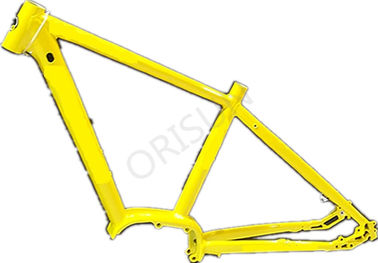 Китай Алюминиевая желтая рамка велосипеда, рамки велосипеда горы 29 дюймов электрические поставщик