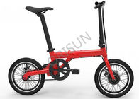 Китай 200 - 250в складной электрический велосипед, компактная текстура велосипеда 16 дюймов безщеточная электрическая завод