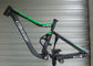 Алюминиевый сплав структура легковеса черного/зеленого цвета всей рамки горного велосипеда поставщик