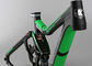 Алюминиевый сплав структура легковеса черного/зеленого цвета всей рамки горного велосипеда поставщик