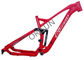 Красная полная рамка 27.5ер велосипеда подвеса плюс логотип таможни стиля катания следа/до полудня поставщик