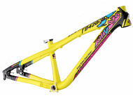 Китай Алюминий весь горы грязи скачки велосипеда перемещения рамки 100 до 140 Мм цвета желтого цвета завод