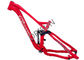 Красная полная рамка 27.5ер велосипеда подвеса плюс логотип таможни стиля катания следа/до полудня поставщик
