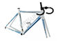 Цвет облегченной алюминиевой рамки велосипеда 700К голубой с вилкой верхушки формы поставщик